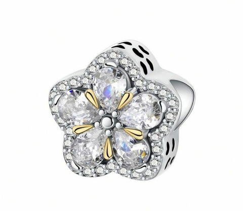 Charm flor combinada
