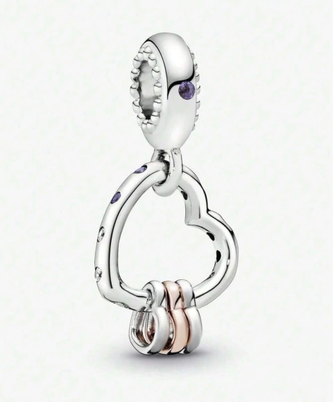 Charm Triple Corazon