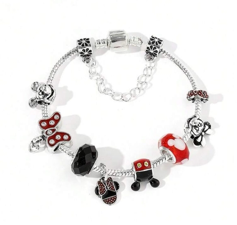 Pulsera con charms Mouse