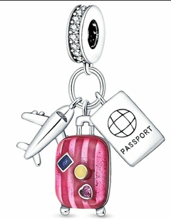 Charm travel fucsia