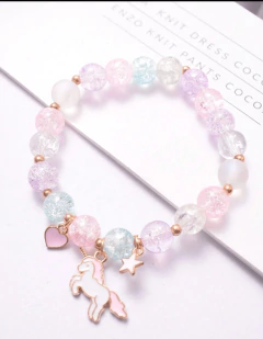 Pulsera infantil unicornio