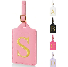 Tag valija inicial ROSA Claro - comprar online