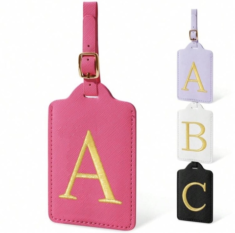 Tag valija inicial Fucsia - comprar online