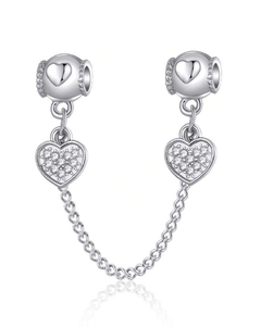 Charm doble Corazones
