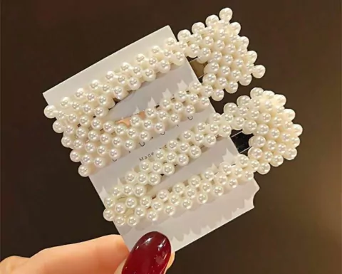 Set hebilla perla III