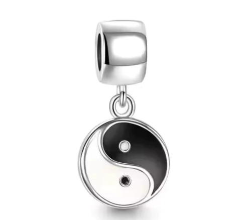 Charm yin yang colgante