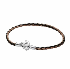 Pulsera base cuero