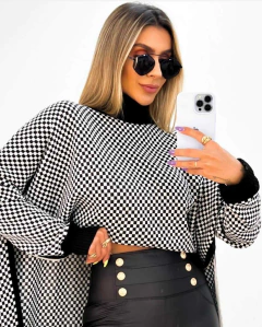 Poncho Xadrez - comprar online