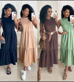 Vestido Lua cavado