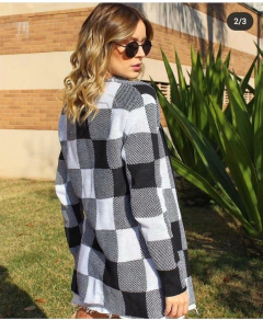Cardigan Xadrez - comprar online