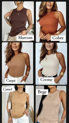 Blusa Regata Zara Stretch na internet