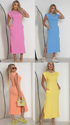 Vestido Muscle Moletinho - loja online