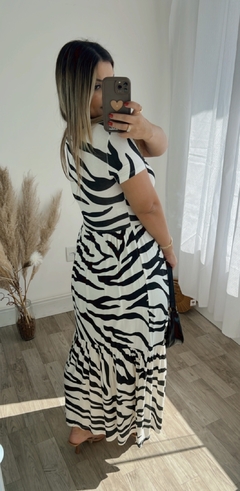 Vestido zara longo