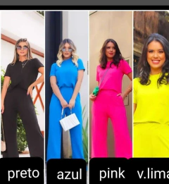 Conjunto moletinho com manga - Ella Deluxe