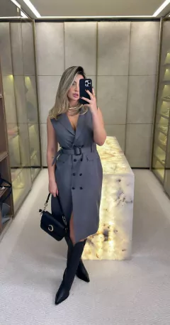 Vestido Londres Alfaiataria - loja online