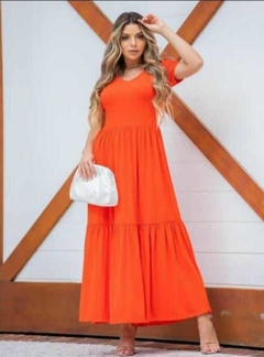 Vestido zara longo - loja online