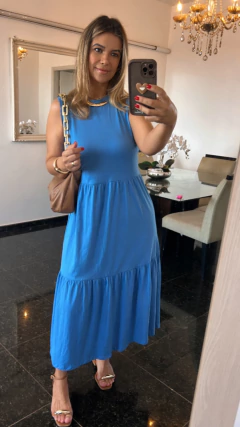 Vestido Lua cavado - comprar online