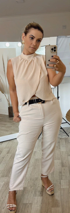 Blusa kiara em crepe na internet