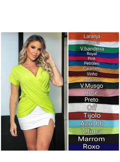 Blusa Transpassada JUJU