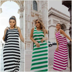 VESTIDO LAVIE LISTRAS