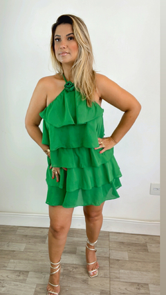 VESTIDO camadas LAGUNA