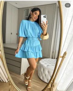 Vestido Babados Raquel