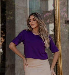T-shirt Cropped Jana - loja online