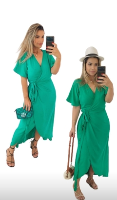 Vestido Envelope Transpassado - Ella Deluxe