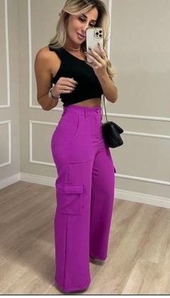 Calça cargo alfaiataria - loja online