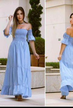 Vestido Jeans Manguinha - comprar online