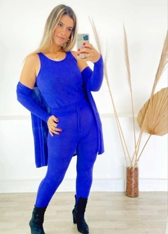 Trijunto Maria , cardigã, regata + kimono - comprar online