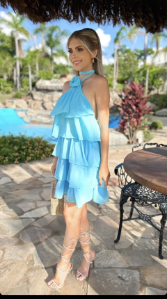 VESTIDO camadas LAGUNA - comprar online