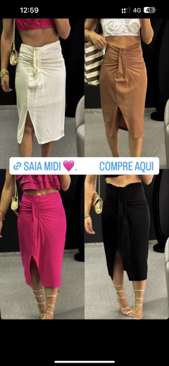 Saia Malu midi - comprar online