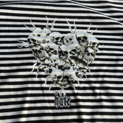 Remera Oversize Rayada - HB en internet