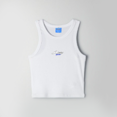 Musculosa Blanca Unisex - comprar online