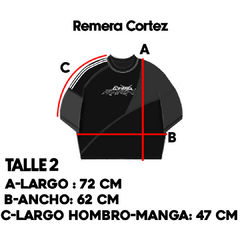 Remera Cortez neoweird - tienda online