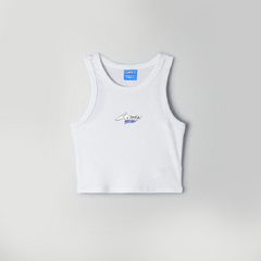 Top sin mangas Blanco - comprar online