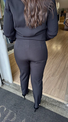 CALÇA GABRIELLA | ALFAIATARIA RETA COM CINTO