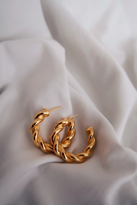 Brinco Argola Carol Ouro - comprar online