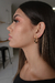 Imagem do Brinco Argola Jade Ouro