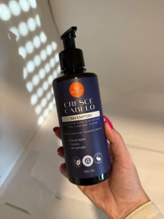 SHAMPOO CRESCE CABELO - FORÇA, CRESCIMENTO E BRILHO