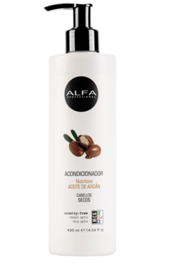 Acondicionador - Cabello Seco, Nutritivo con ACEITE DE ARGAN x 430 ml