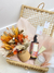 Kit Presenteável Luxe | Arranjo tipo Centro P + Perfumaria Lenvie