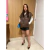 Jaqueta Andrea Couro Oversized 2 em 1 na internet