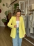 BLAZER ALONGADO LINHO AMARELO na internet