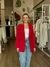 BLAZER ALFAIATARIA VERMELHO
