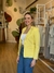 BLAZER CLÁSSICO LINHO AMARELO - comprar online