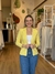 BLAZER CLÁSSICO LINHO AMARELO - BBVA Confecções