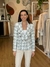 CASACO CURTO TWEED P&B