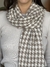 LENÇO PASHMINA PIE DE POULE CARAMELO na internet